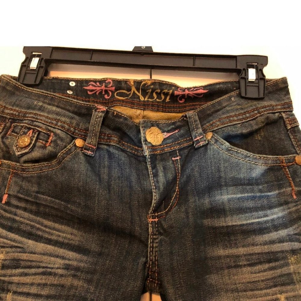 Size 3 Nissi distressed skinny jeans - Picture 4 of 5